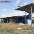 CE certification high efficiency gasification wood stove with Gas Generator